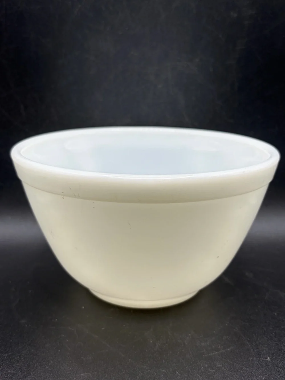 Pyrex USA Vintage Opal White Glass Mixing Nesting Bowl Kitchenware Tableware
